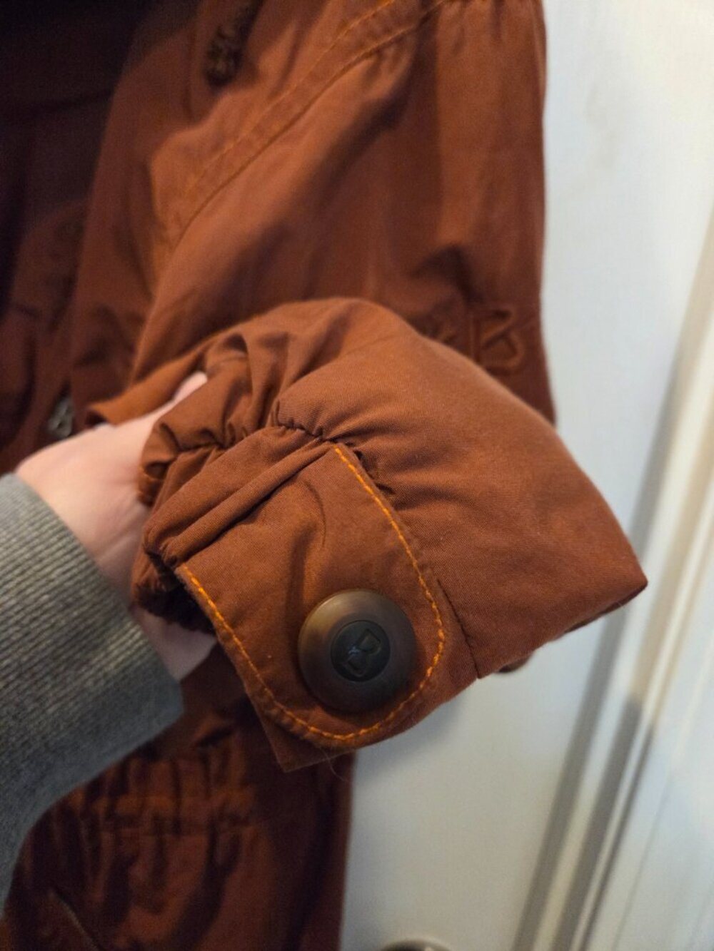 Bogner Vintage Rust Layerlite Ski Jacket Parka Women's 14 RARE USA - Picture 10 of 16